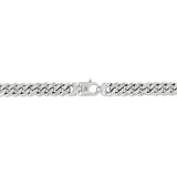 Esquire Sterling Silver Diamond Cut Curb Link Necklace, 22"